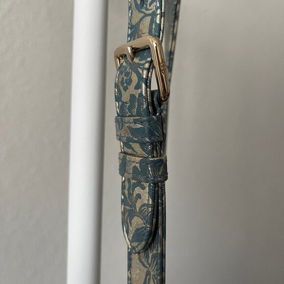 2022 Medium Lady Dior Blue/Green Blocart with Champagne Gold Hardware - Picture 8 of 16